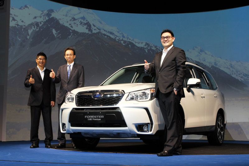 suv的最新定义 全新subaru forester到港上市