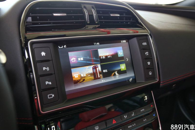 原廠八吋NLI智慧多媒體觸控式中央顯示幕為全車系標準配備。