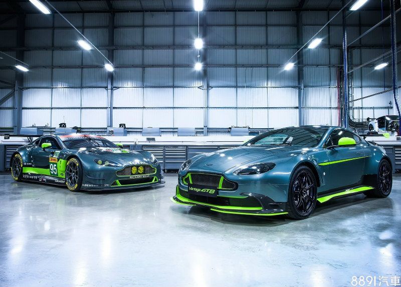 雖然引擎排氣量與馬力比Vantage GT12小了一截，但Vantage GT8外觀空力套件並不馬虎，寬體線條兇悍程度與Vantage GT12難分上下。