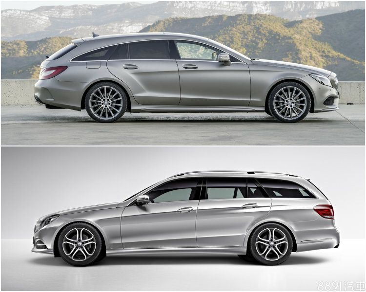縱使E-Class與CLS為雙生車,但Shooting Brake與Wagon的車身線條差異,此圖可以一目瞭然,同時也表示Shooting Brake並非一定不能有後門。 縱使E-Class與CLS為雙生車,但Shooting Brake與Wagon的車身線條差異,此圖可以一目瞭然,同時也表示Shooting Brake並非一定不能有後門。