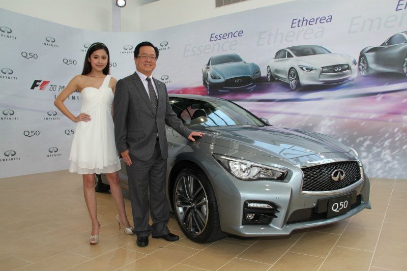 INFINITI 正式公佈INFINITI Q50 將導入3.5 升POWER Hybrid及2.0 升高效渦輪引擎兩款動力單元。