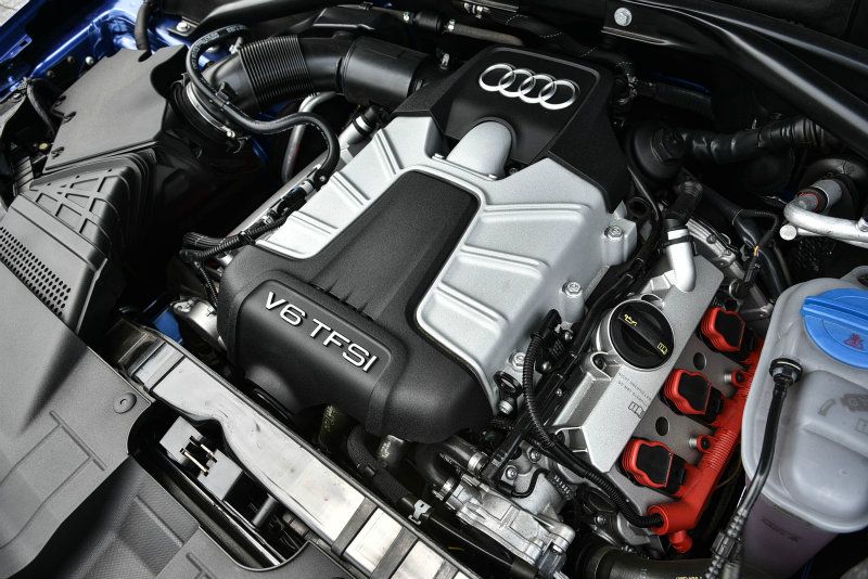 SQ5搭載3.0升水冷式雙轉子機械增壓V6引擎,可輸出354hp/47.9kg-m動力表現。 SQ5搭載3.0升水冷式雙轉子機械增壓V6引擎,可輸出354hp/47.9kg-m動力表現。