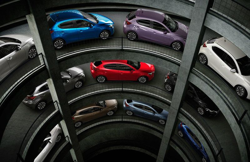 Mazda 2十種顏色的選擇，滿足消費者個性化需求。