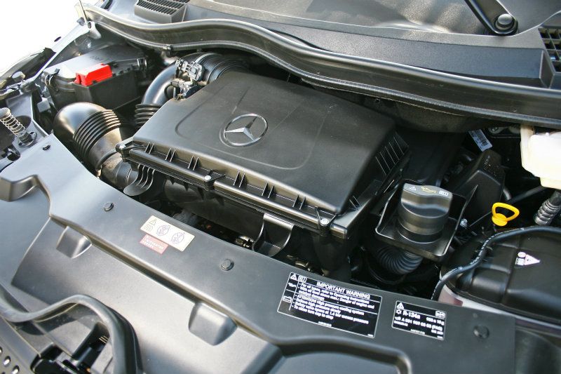 與V 250d相同Vito Tourer也搭載了2143c.c.直四柴油引擎，可輸出190匹最大馬力。