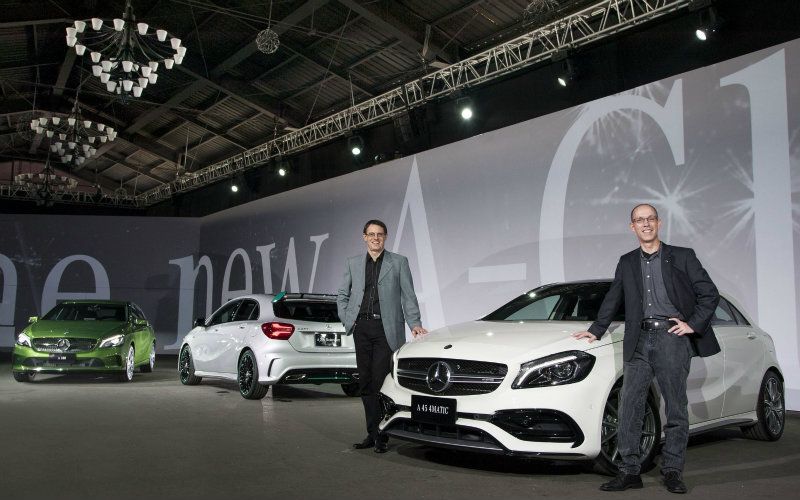 The new A-Class編列的A 180、A 180 AMG Line、A 200d、A 250 Sport與Mercedes-AMG A 45 4MATIC等五款車型，款款都為了不同型格的新世代人們而來