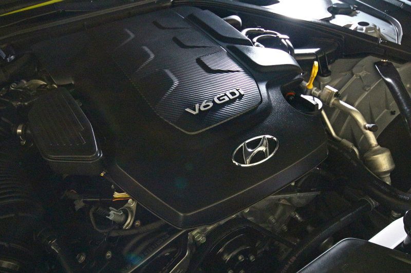 3.8升V6 GDi汽油引擎,可輸出315匹最大馬力以及40.5公斤米最大扭力。 3.8升V6 GDi汽油引擎,可輸出315匹最大馬力以及40.5公斤米最大扭力。