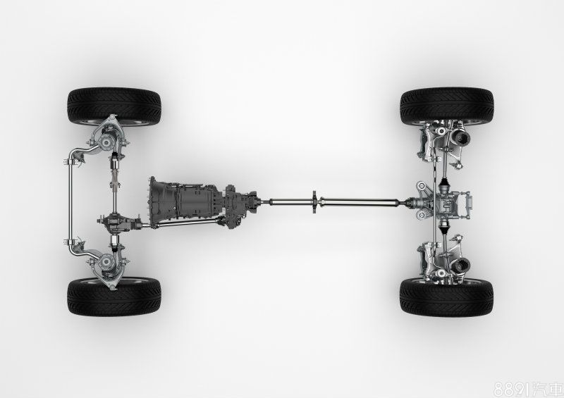 由Jaguar自主開發的IDD四輪傳動系統，多數情況仍以後輪驅動為主，並在短時間內隨時按照所需分配前、後輪動力，加上TVbB煞車控制輔助系統，能在車輛過彎時，獨立施加煞車力道於內側輪，提升轉向的靈敏性。