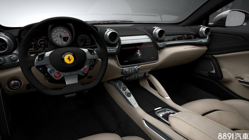 (圖為GTC4 Lusso內裝)
