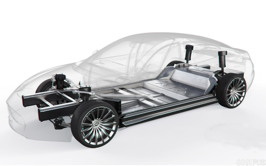 其搭載的是Thunder Power專為電動車開發的模組化底盤平台，除了Sedan車型外，也能運用在SUV、Hatchback及Crossover等車款，意謂著之後我們也可以期待看到更多種車型現世。