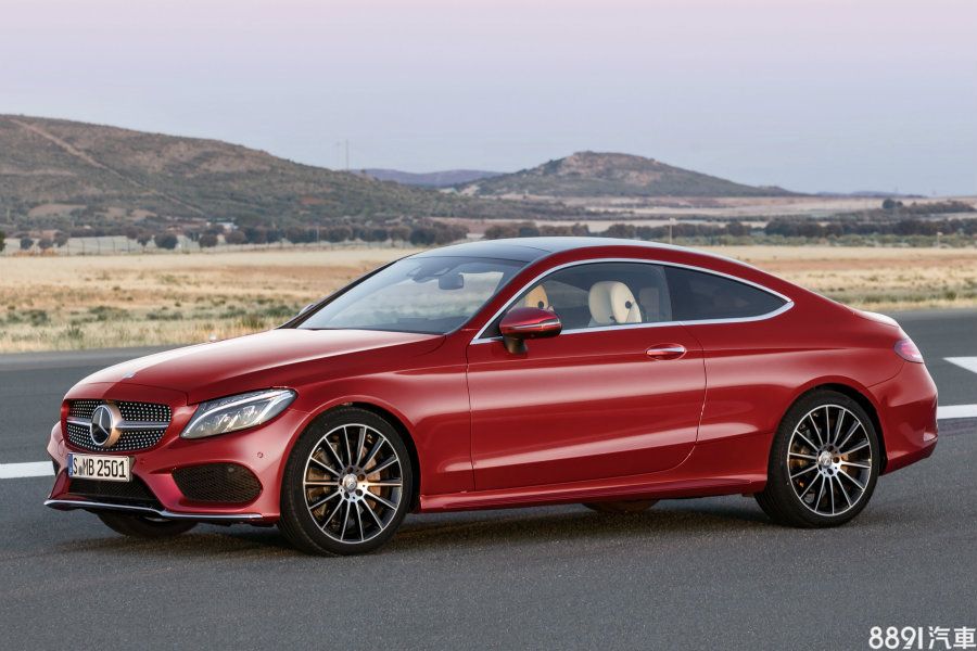 新一代C-Class Coupe車系在2016年3月發表，目前國內提供C 180、C 250運動版、AMG C43、AMG C63與C63 S共5款車型，為A5 Coupe之直接對手。
