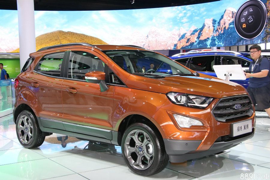 （圖為上海車展的小改款EcoSport）