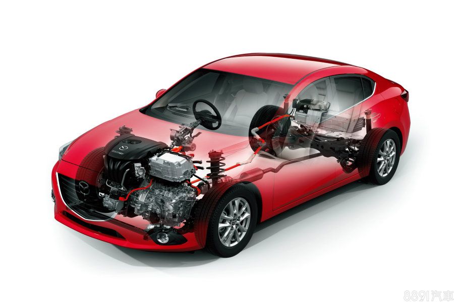 Mazda過去曾推出過油電混合動力車型，然而並未被定位為全球化主力產品。