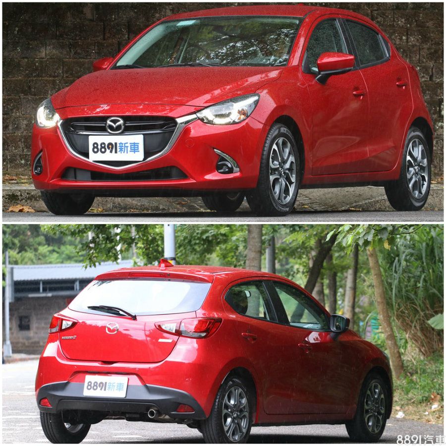 5月推出18年式的小改款Mazda 2,全車系升級標配電動摺疊後視鏡,69.9萬的尊榮款搭配15吋鋁圈,而若是頂級款,雖然要價74.9萬元,但光是LED頭燈,科技性、照明亮度還有點亮時的高級感,實在是讓人忍不住推薦的一項好配備!