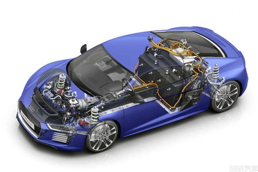 (圖為Audi R8 E-Tron)