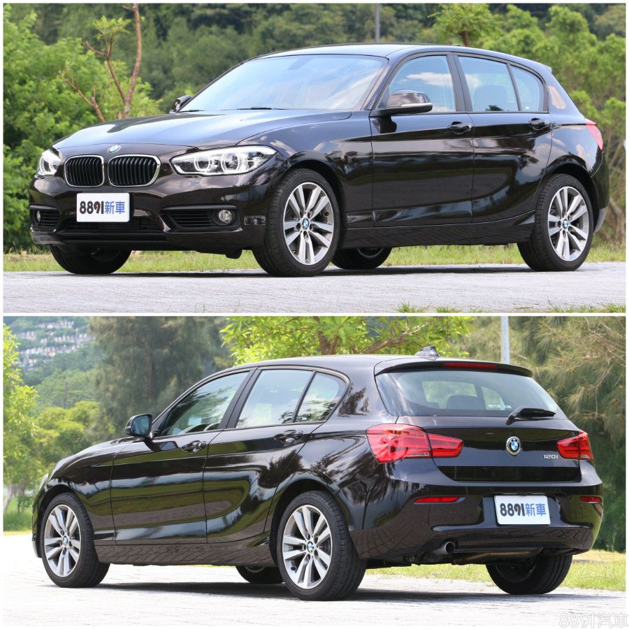 118i和A180一樣都有個運動版，但並沒有將M-Sport套件列為標配，雖然2018年式已經將鋁圈從16吋增至17吋，且一樣全車系搭載LED頭燈，但整體視覺看來總顯得較樸素。（圖中車款為舊年式120i）