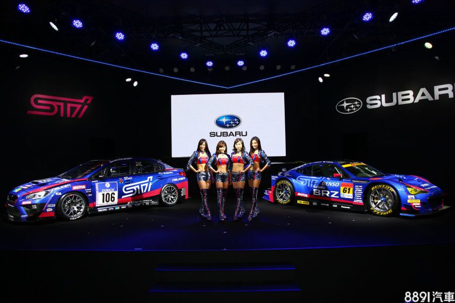 WRX STI NBR Challenge和BRZ GT300亦曾於去年東京改裝車展出展。