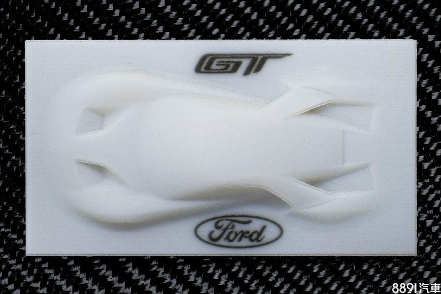 不少車廠都曾藉3D列印技術協助開發程序，圖中的Ford GT便是一例。