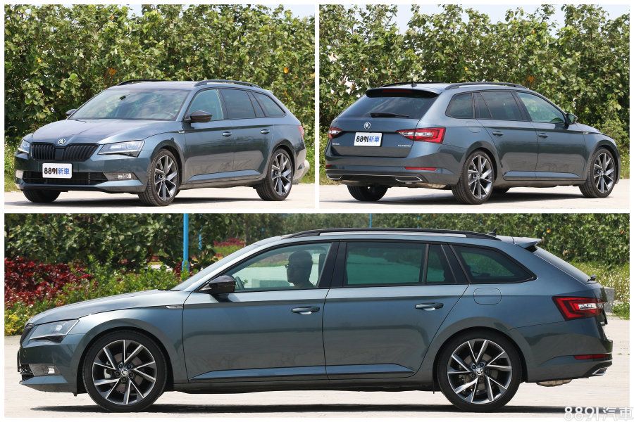 圖為Sportline車型，僅供參考。外觀配備接近，但尊榮版將上圖之黑色飾件改為鍍鉻處理，並標配他款17吋鋁圈。