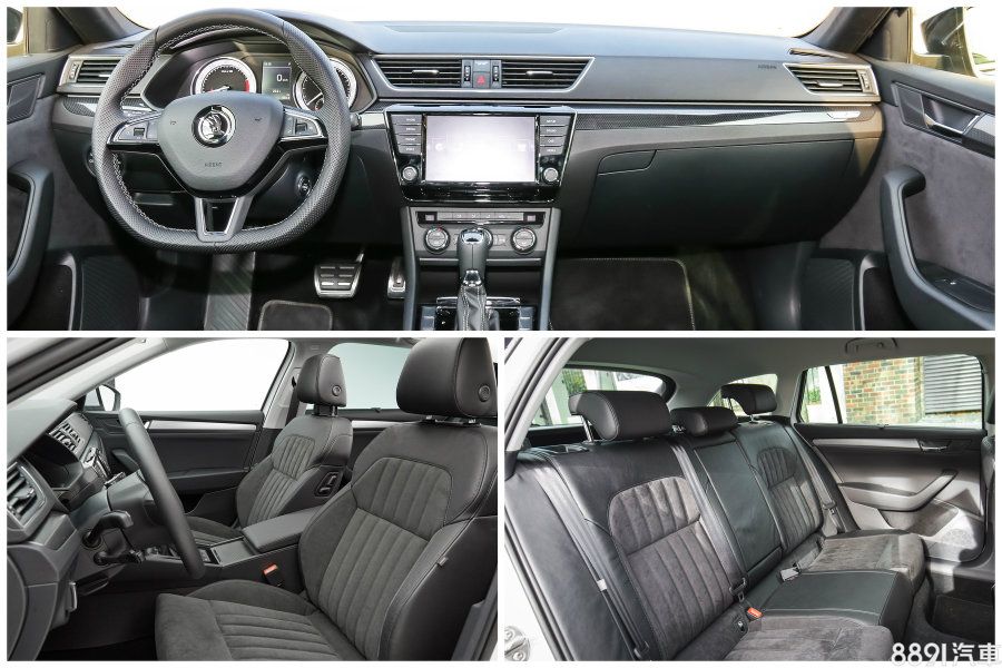 上圖中控介面為Sportline車型，僅供參考。尊榮版並未配備LED氣氛燈。