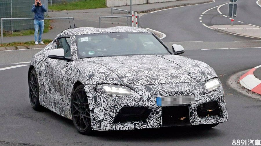 （圖為國外日前捕獲的新Supra偽裝測試車）