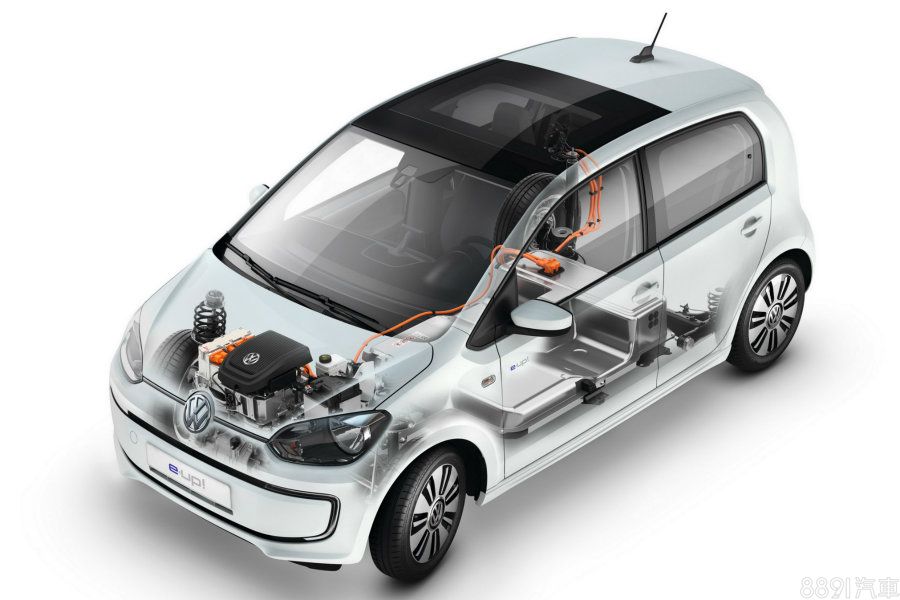 VW up!身為Citigo的姊妹車，估計會共用純電版e-up!之動力技術。
