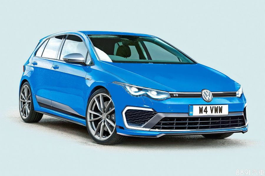 圖為新一代Golf R預想圖