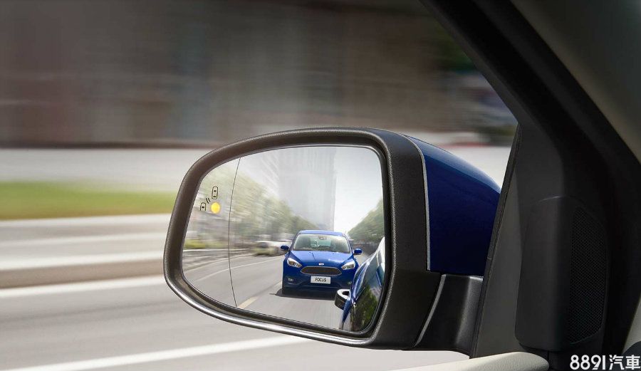 (此為盲點偵測示意圖)