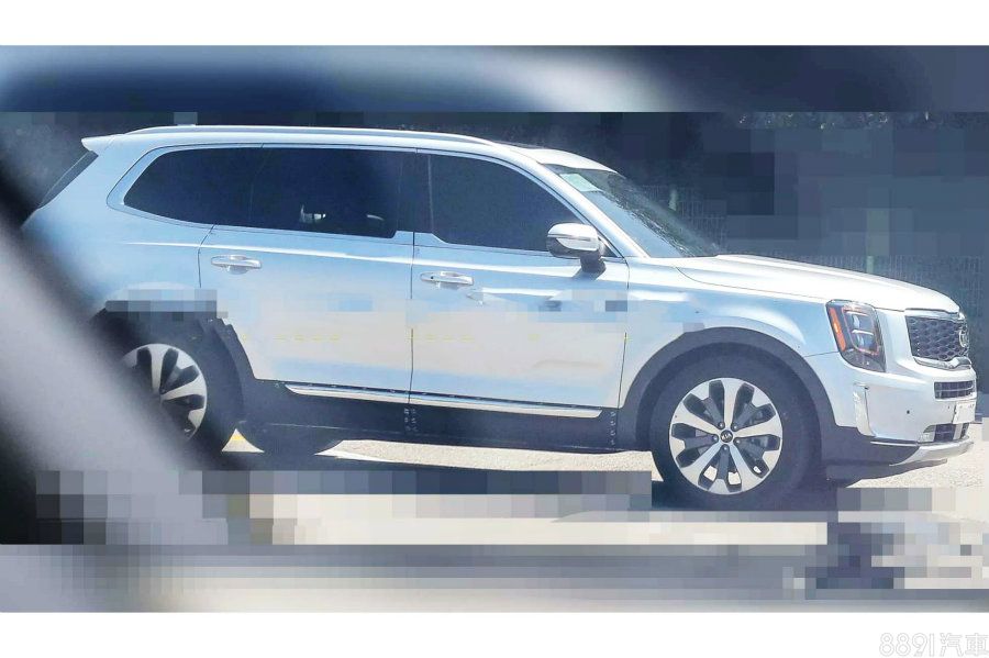 (圖為國外捕獲的Telluride實車照)