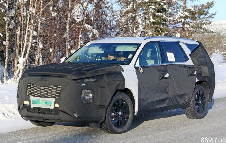 (圖為國外捕獲的Palisade偽裝測試車)