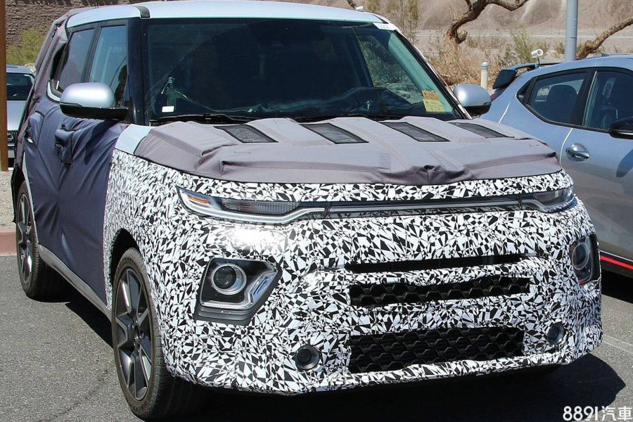 (圖為先前國外捕獲的大改款Soul偽裝測試車)