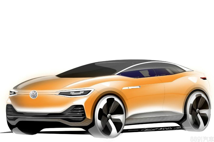 (圖為VW Variosport Coupe設計草圖)