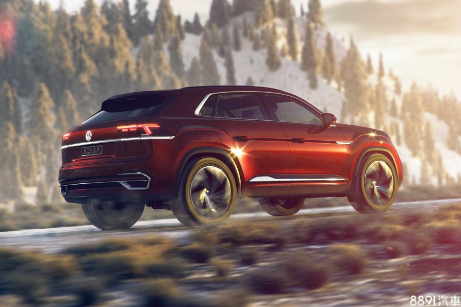 (圖為VW Atlas Cross Sport Concept)