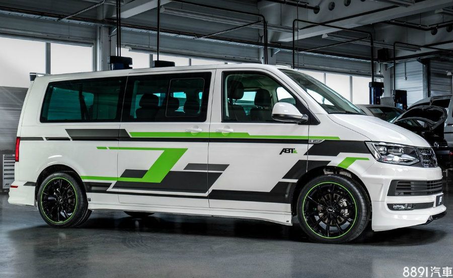 ABT VW e-Transporter純電改裝作品,是以Caravelle車型為基礎開發的零排放廂型車,最大續航能力範圍則為208~400km。預計將於日內瓦車展首度亮相。