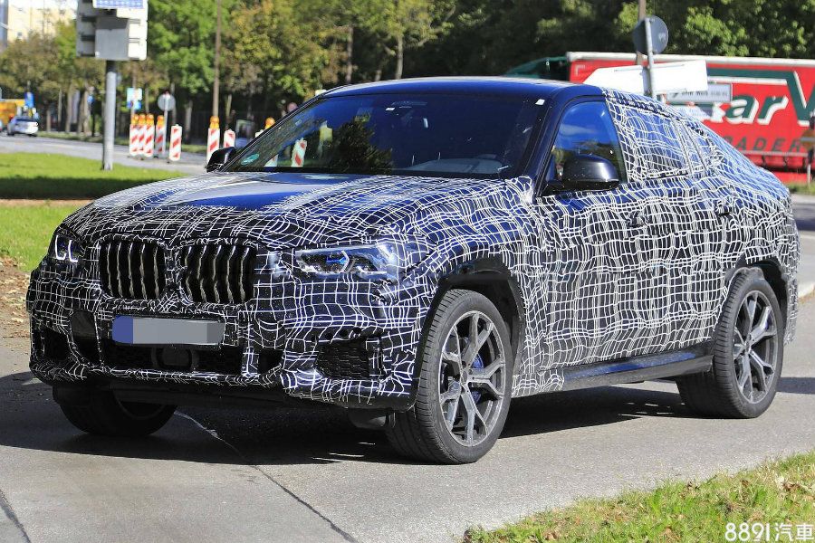 （圖為國外捕獲的新X6偽裝測試車）