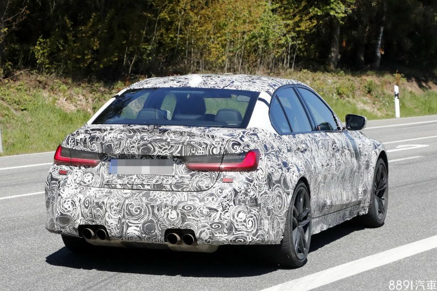 （圖為國外捕獲的新M3偽裝測試車）