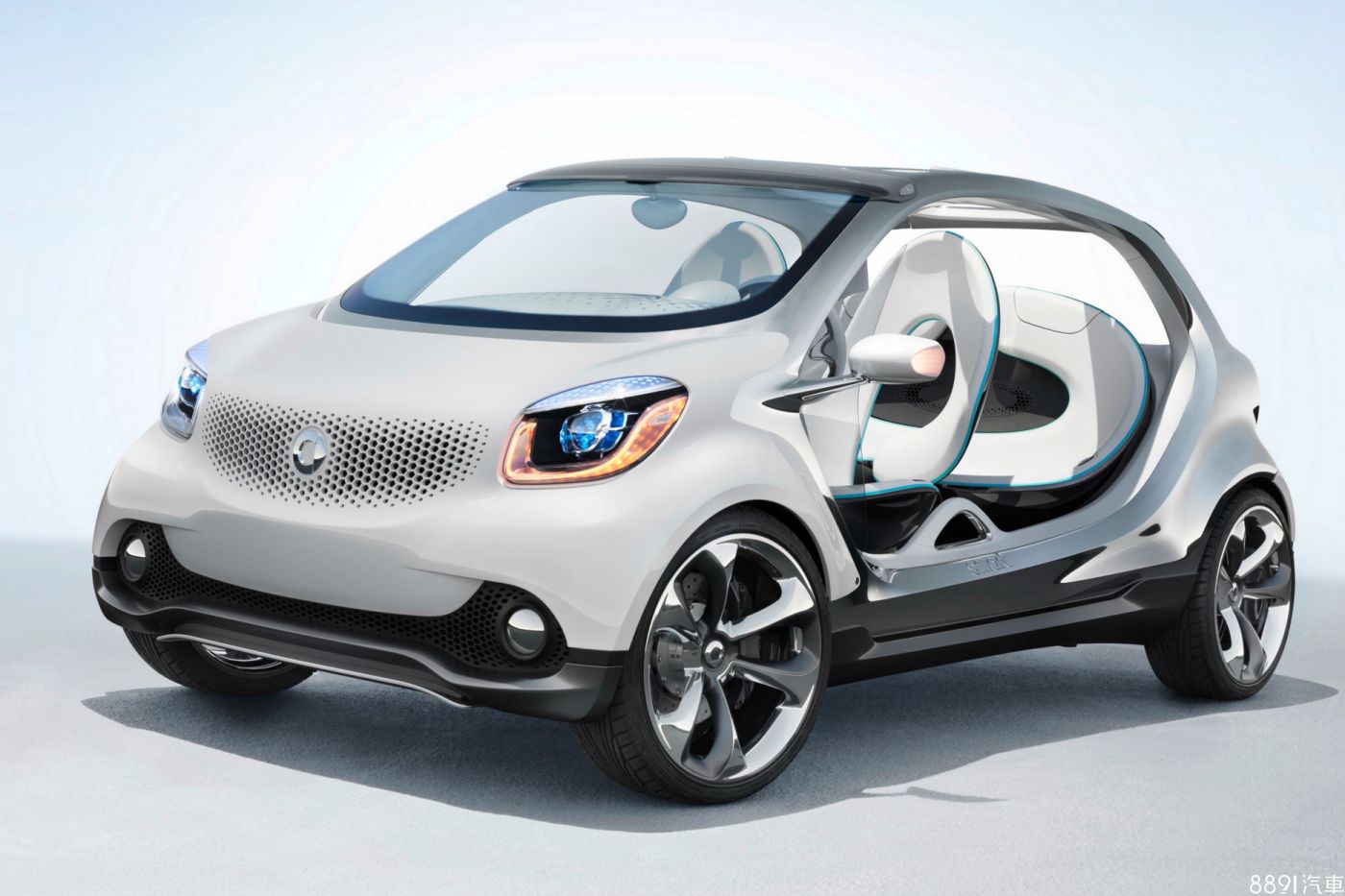圖為2013 Smart Fourjoy概念車，僅供示意參考。