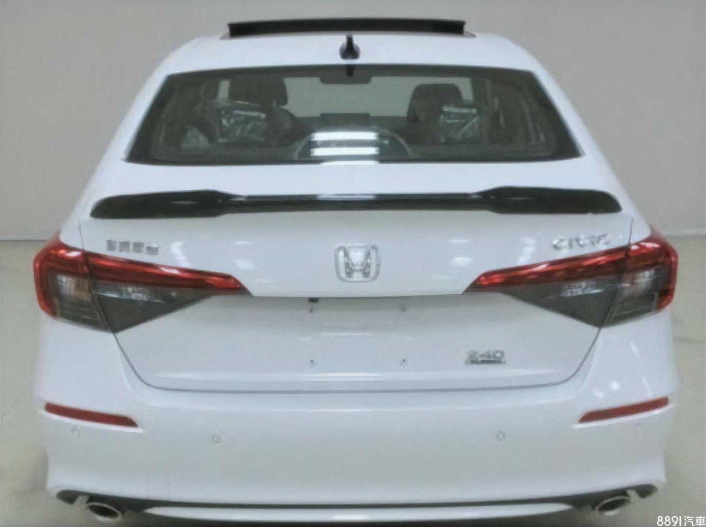 國外車訊 上市前更多細節流出 11代honda Civic量產版在中國亮相 81汽車