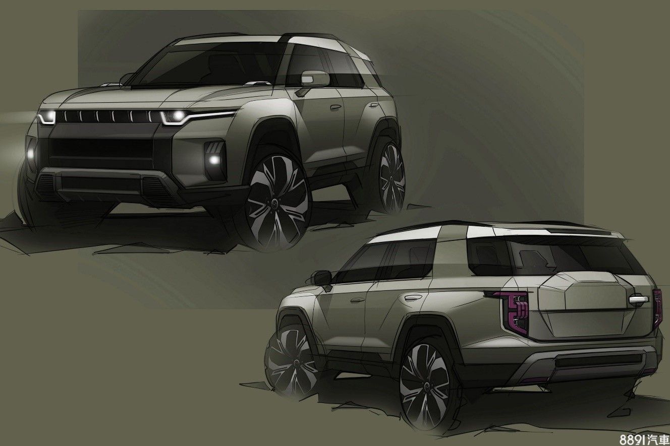 第二款純電作品J100正在開發中,預計2022亮相。