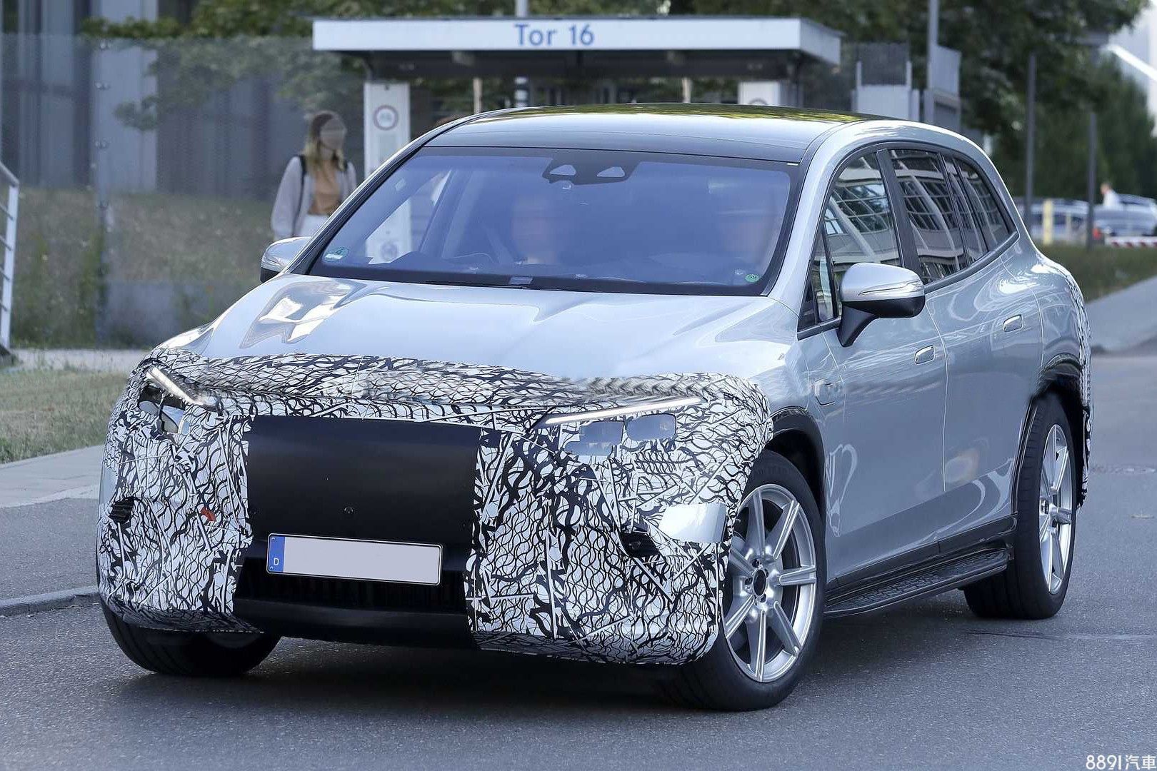 賓士maybach Eqs Suv首度曝光先以素顏見人 81汽車