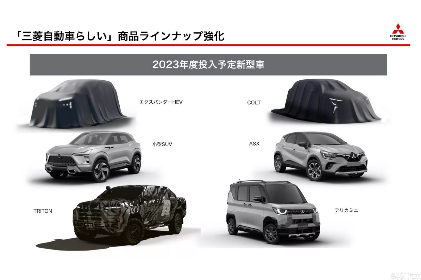 三菱公布2023年產品計劃4款新作蓄勢待發-8891汽車